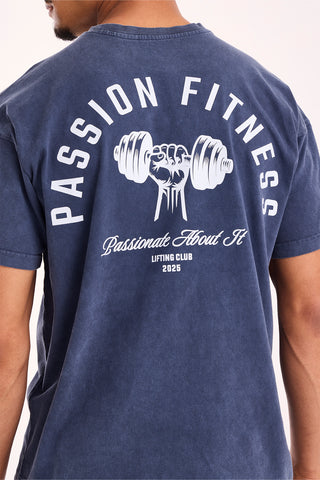 Passion Dumbell Washed Tshirt