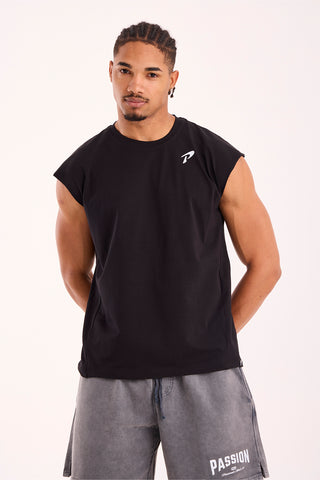 Logo Cut Off Tank Top