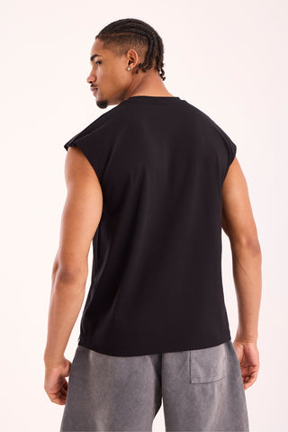 Logo Cut Off Tank Top