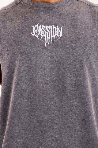 Passion Power Cut Off Tank Top