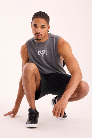 Passion Power Cut Off Tank Top
