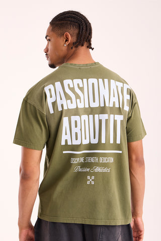 Passionate About It  Washed Tshirt
