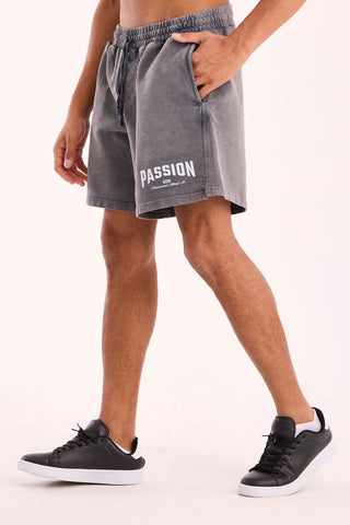 Passionate About It Washed Short