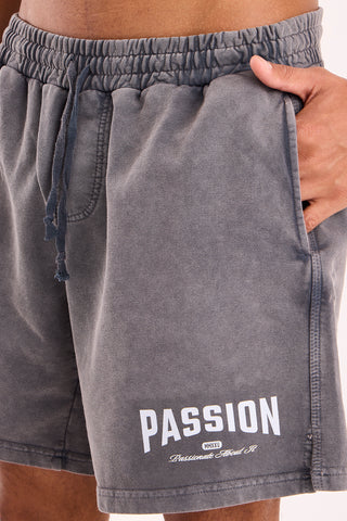 Passionate About It Washed Short
