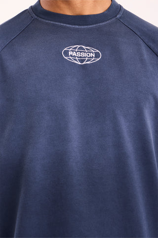 Passion World Heavyweight Faded Tshirt