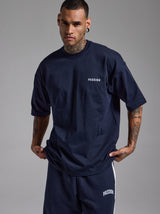 Basic Oversize Fit Tshirt | Lacivert