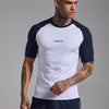 Basic Reglan Kol Muscle Fit Tshirt | Lacivert