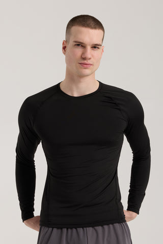 Compression Uzun Kol | Siyah