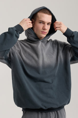 Passion Faded Basic Hoodie | Gri