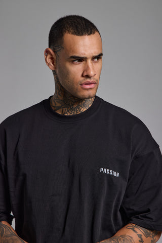 Basic Oversize Fit Tshirt | Siyah