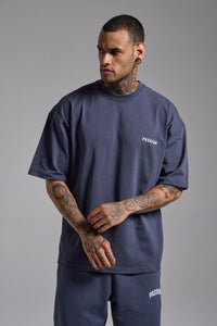 Basic Oversize Fit Tshirt | Antrasit
