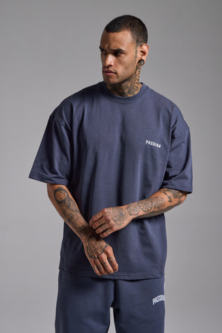 Basic Oversize Fit Tshirt | Antrasit