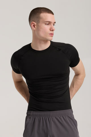 Compression Kısa Kol | Siyah