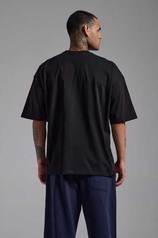 Art of Victory Oversize Tshirt | Siyah
