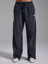 Essential Washed Jogger | Puslu Siyah
