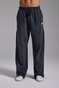 Essential Washed Jogger | Puslu Siyah