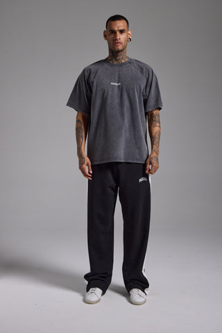 Washed Reglan Kol Oversize Tshirt | Füme