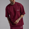 Basic Oversize Fit Tshirt | Vişne