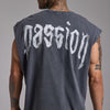 Washed Passion Brush Oversize Tank | Füme