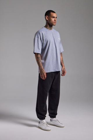 Basic Oversize Fit Tshirt | Gri