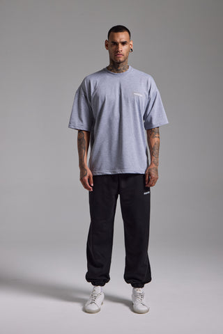 Basic Oversize Fit Tshirt | Gri