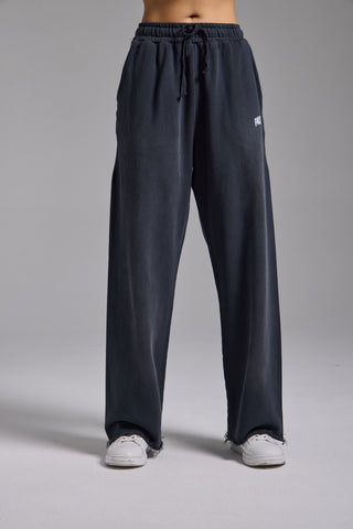 Essential Washed Jogger | Puslu Siyah