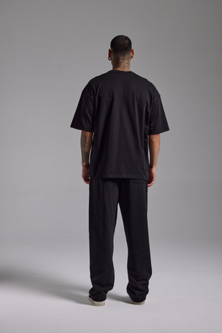 Passion Typo Oversize Fit Tshirt | Siyah