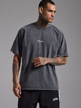 Washed Reglan Kol Oversize Tshirt | Füme