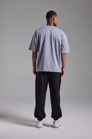 Basic Oversize Fit Tshirt | Gri