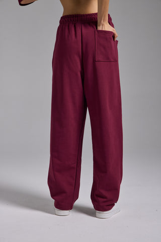 Basic Two Way Jogger | Vişne