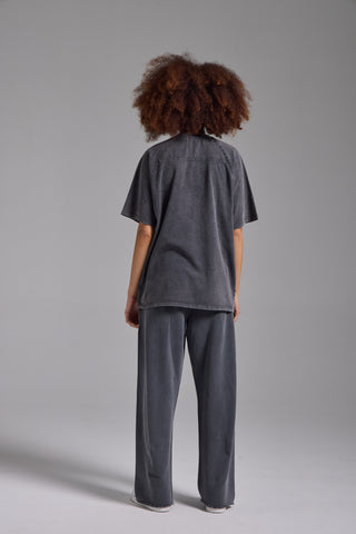 Washed Reglan Kol Oversize Tshirt | Füme