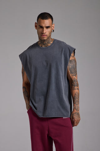 Washed One More Rep Oversize Tank | Füme