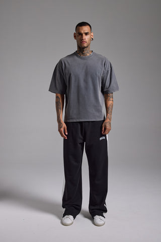 Washed Passion Brush Boxy Fit Tshirt | Füme