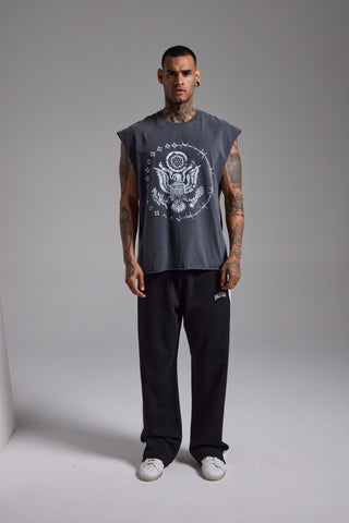Washed Eagle Oversize Tank | Füme