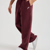 Essential Washed Winter Jogger | Bordo