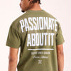 Passionate About It  Washed Tshirt | Haki