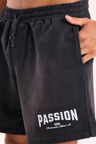 Passionate About It Washed Short