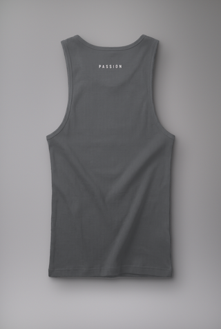 antrasit erkek ribbed tank top passion athletics