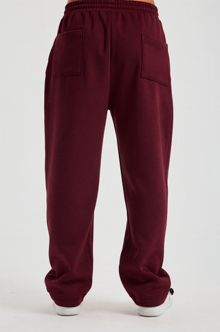 Unisex Passion Basic Two Way Jogger | Bordo