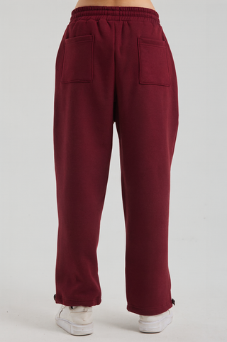 Unisex Passion Basic Two Way Jogger | Bordo