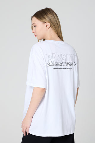 Passion Graphic Oversize Tshirt