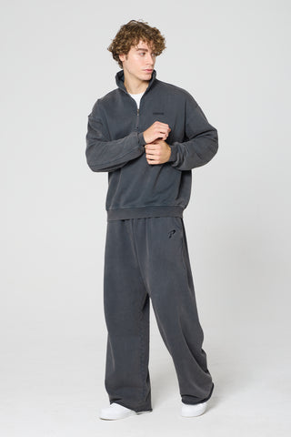 Passion Half Zip Washed Hoodie