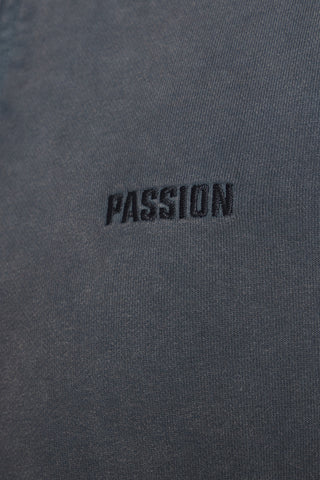 Passion Half Zip Washed Hoodie