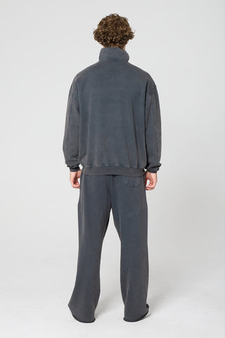 Passion Half Zip Washed Hoodie