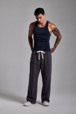 Washed Stripe Jogger | Füme