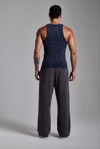 Washed Stripe Jogger | Füme