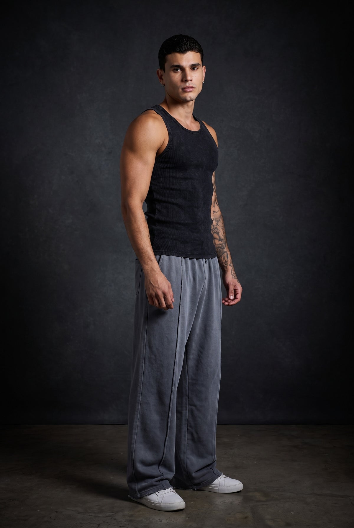 Washed Ribbed Set