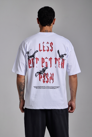 Less But Better Graphic Tee | Beyaz