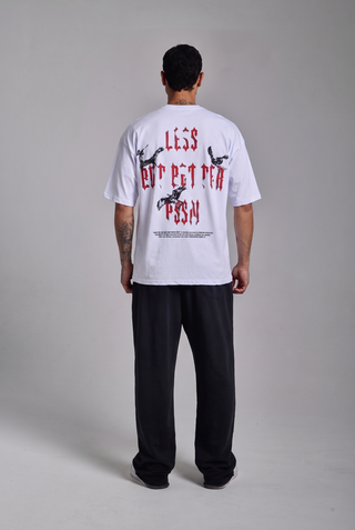 Less But Better Graphic Tee | Beyaz