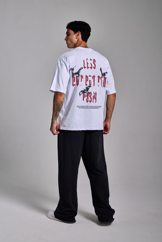 Less But Better Graphic Tee | Beyaz